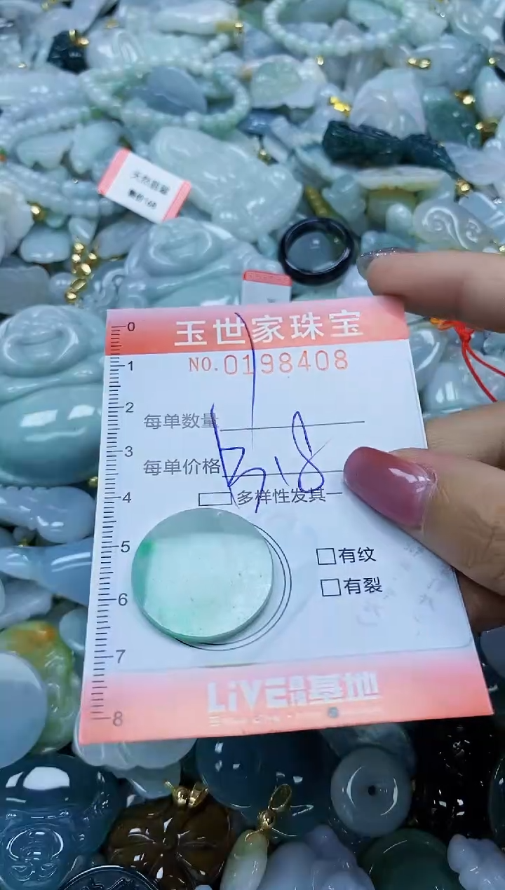 【闪购商品】翡翠颈饰未镶嵌闪购0198408