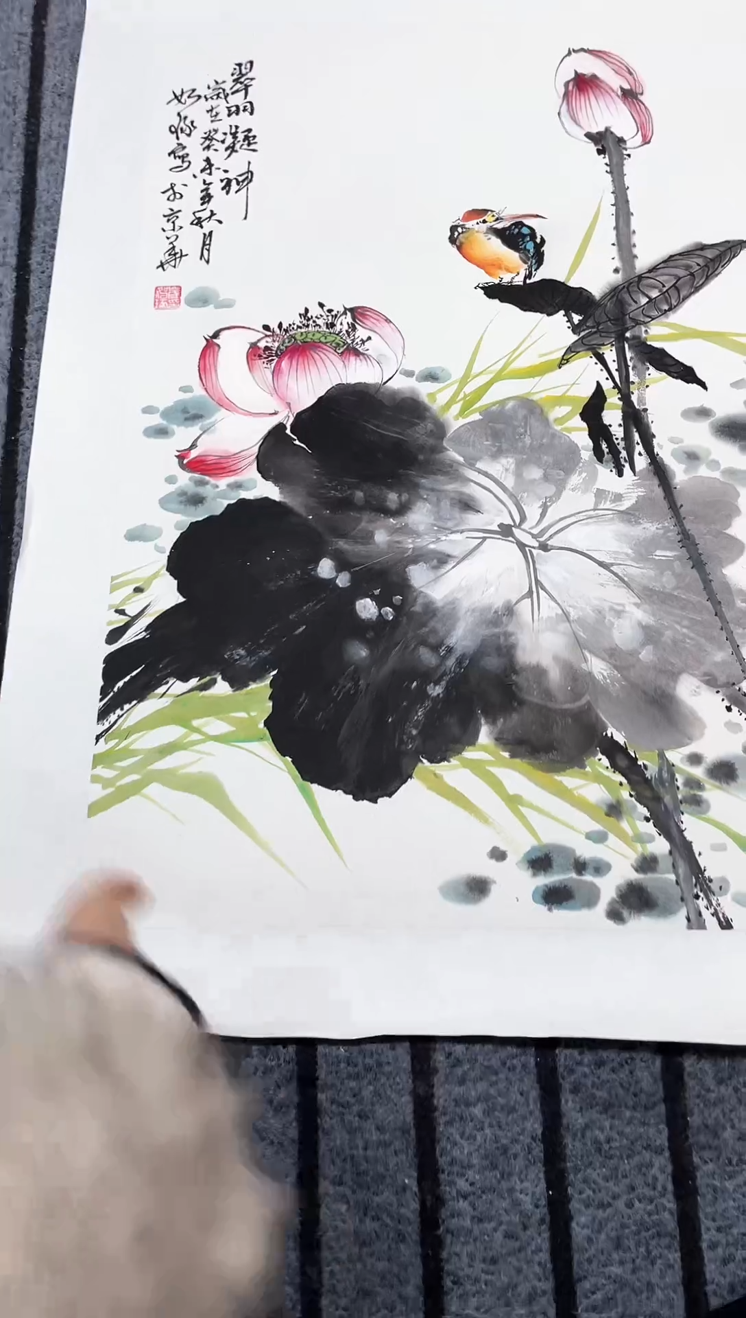 精品国画花鸟作品