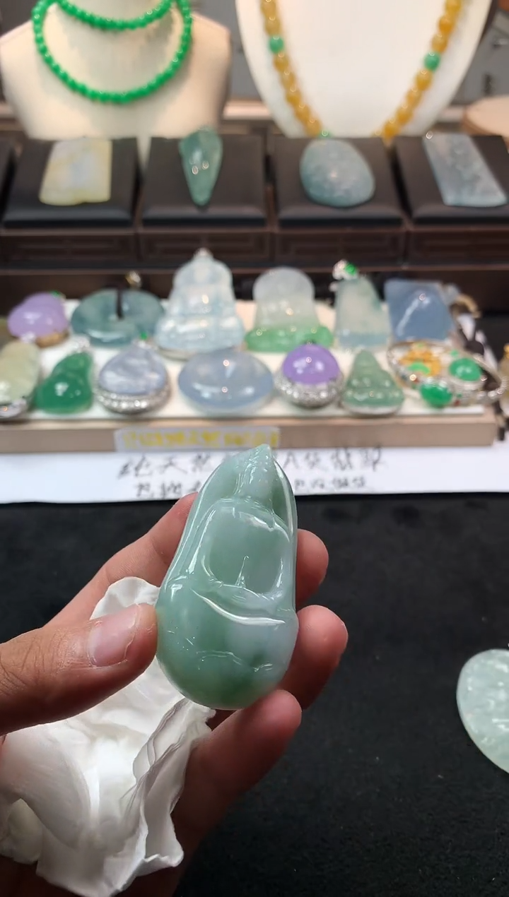 未镶嵌定制翡翠金*3906毛货不退不换