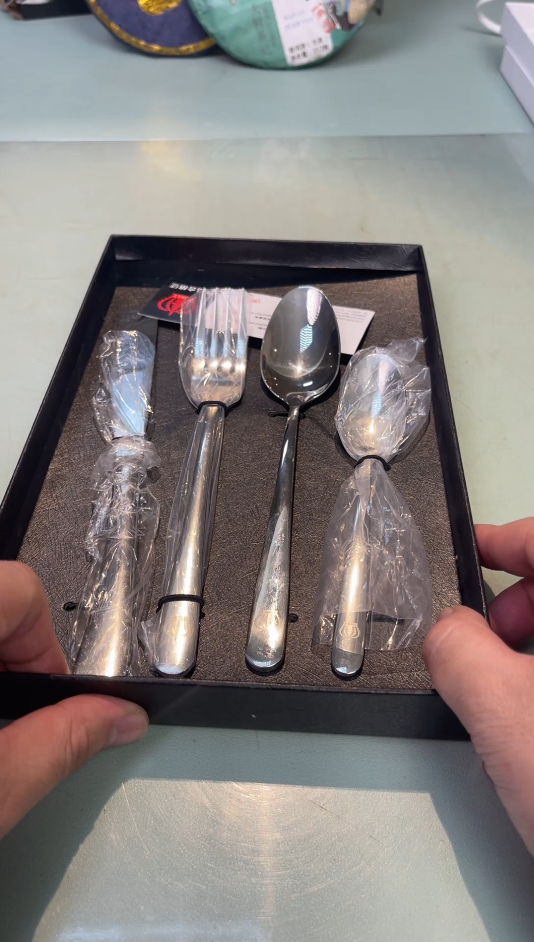 【闪购商品】瓷片餐具4件套