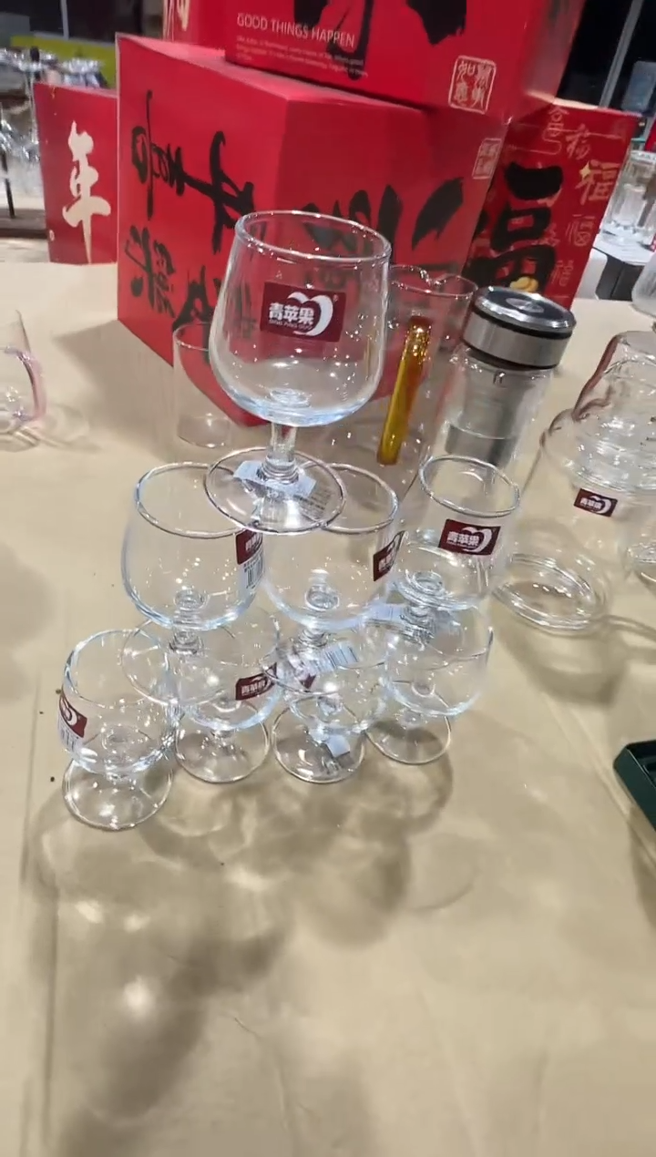 【闪购商品】水晶玻璃无盖款直播专属八只