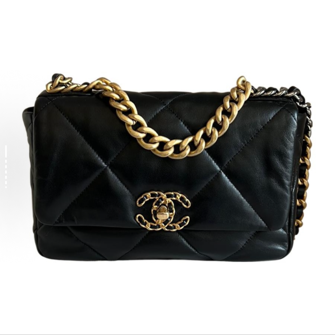 99新 Chanel/香奈儿 静文专属 香奈儿19bag小号单肩包 THLS019