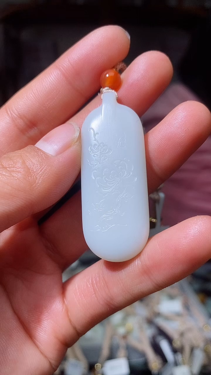 【闪购商品】和田玉挂件未镶嵌1