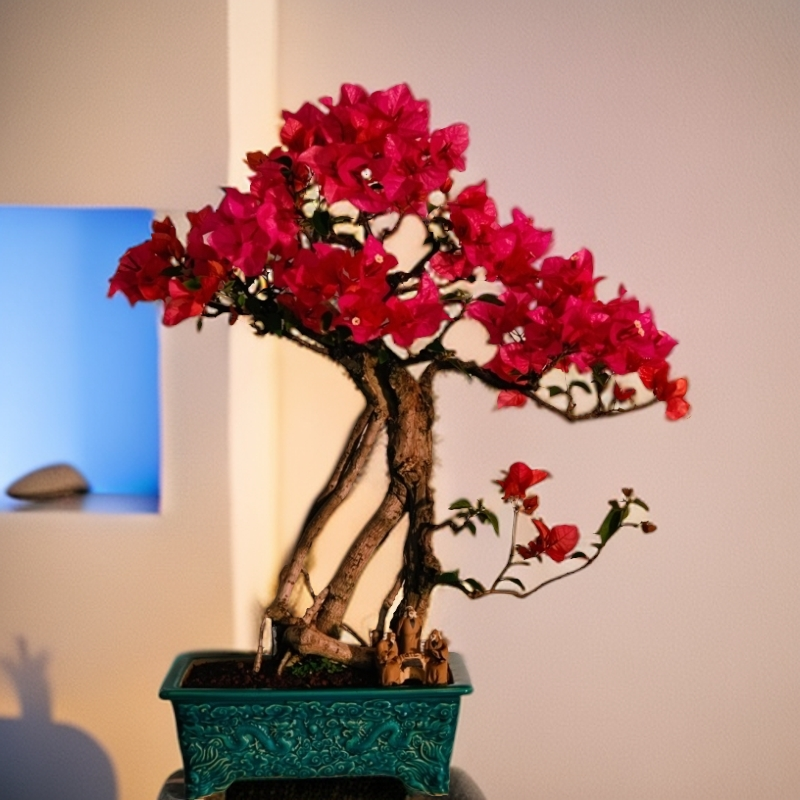 【一物一拍】三角梅老桩盆景室内造型美观易养护花卉植物绿植盆栽