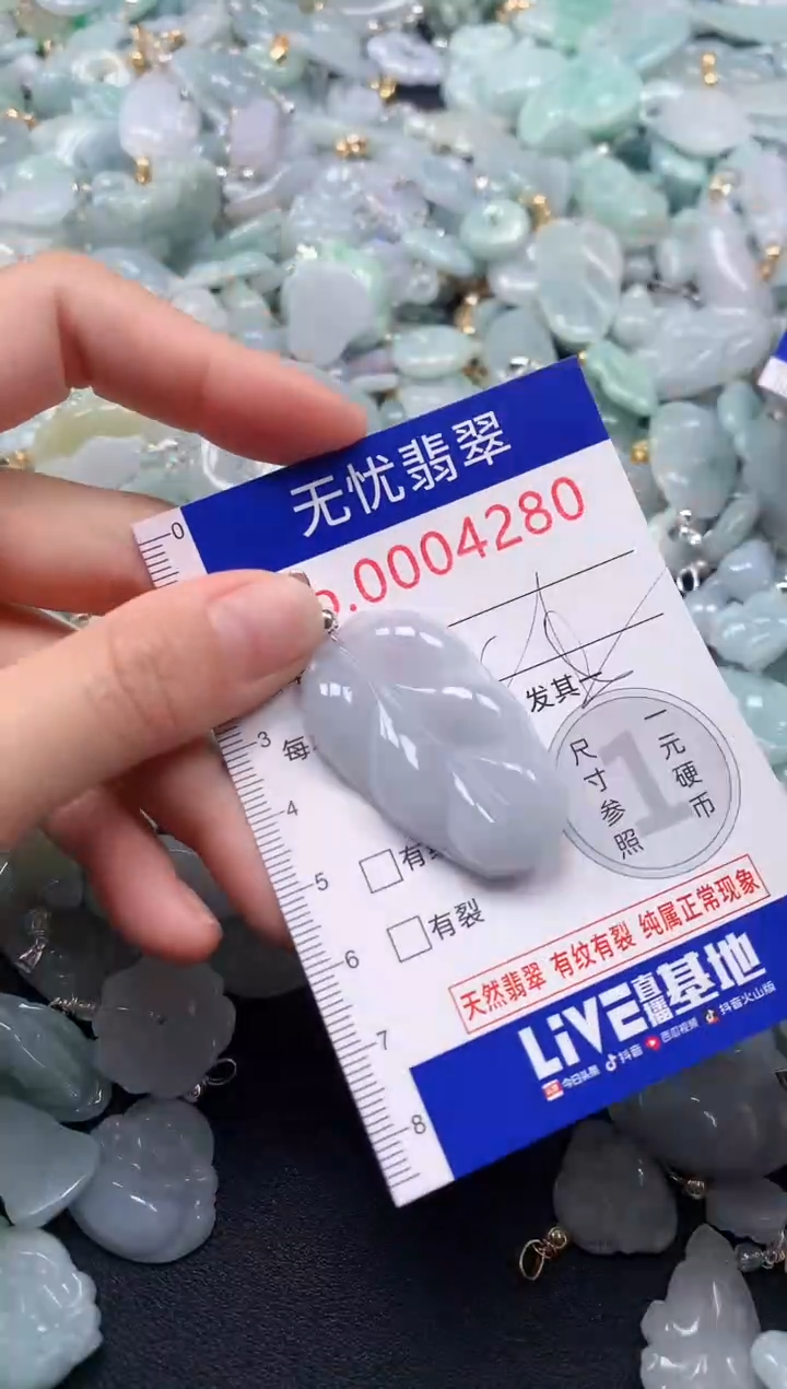 颈饰未镶嵌翡翠4280