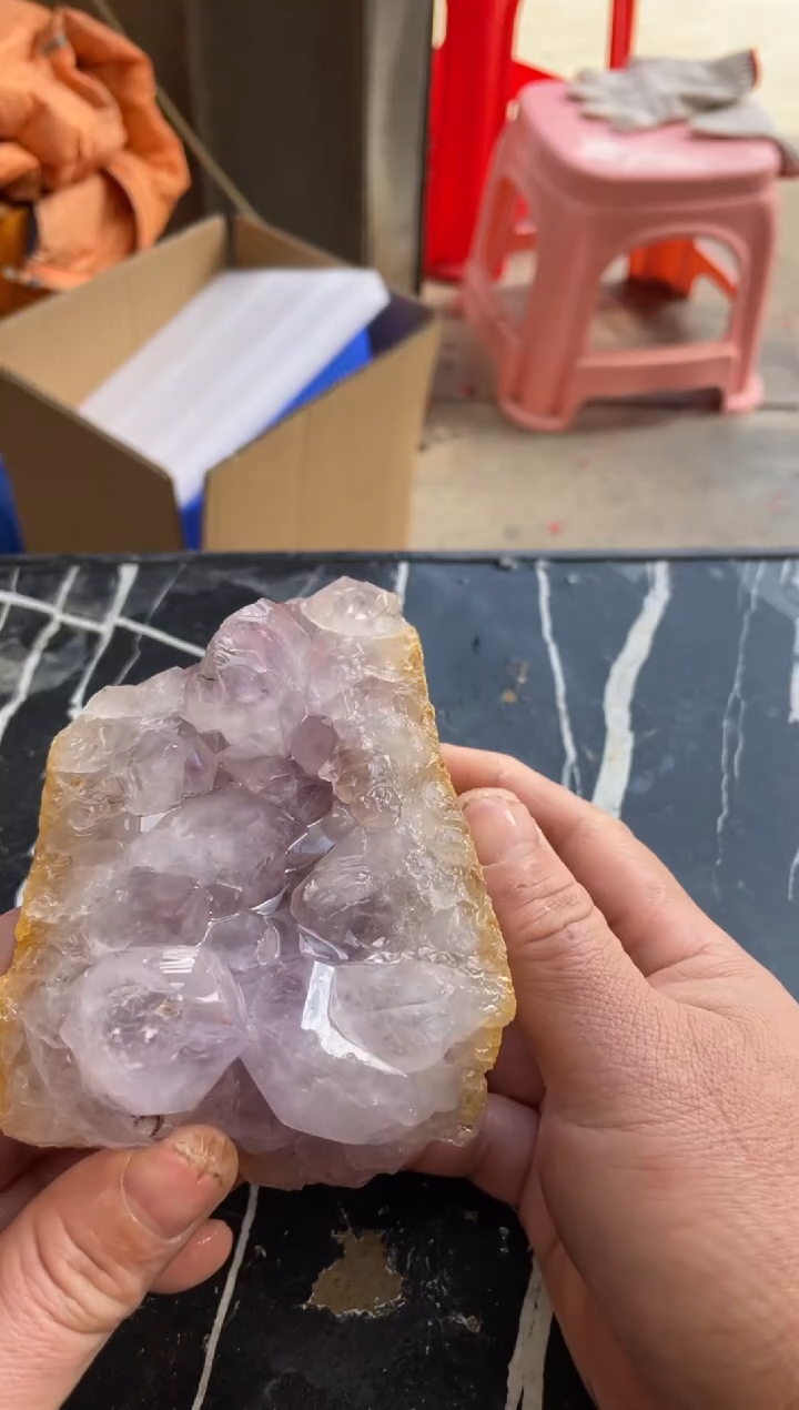 【闪购商品】紫晶原石未镶嵌天然紫水晶原石摆件
