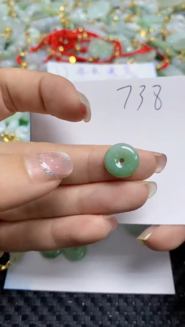 【闪购商品】翡翠颈饰合金   天然A货翡翠