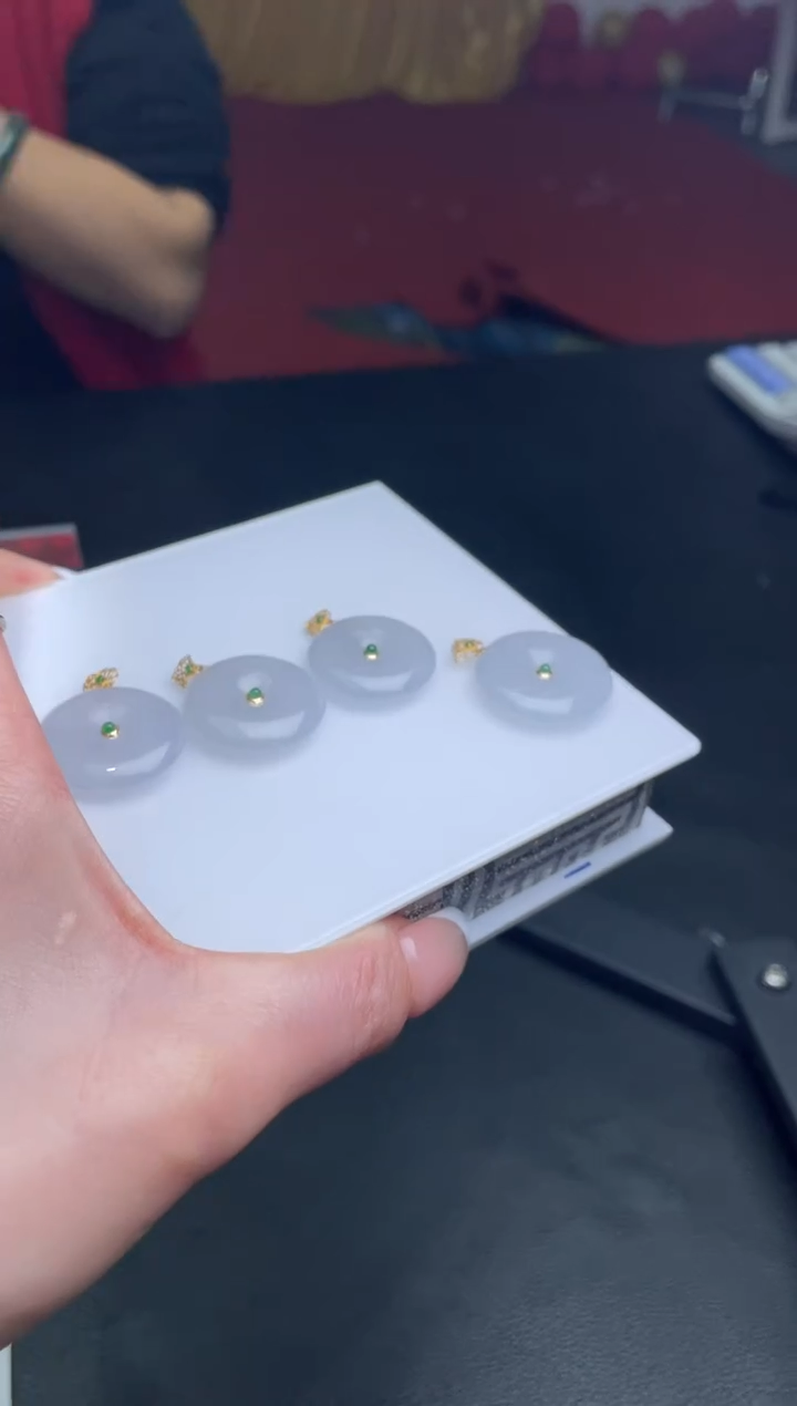 【闪购商品】定制翡翠18K金镶嵌DDH85591/多样性发一件