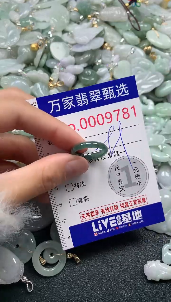 吊坠(不含链)未镶嵌翡翠9781