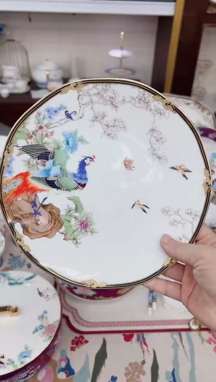 【闪购商品】骨瓷8寸平盘