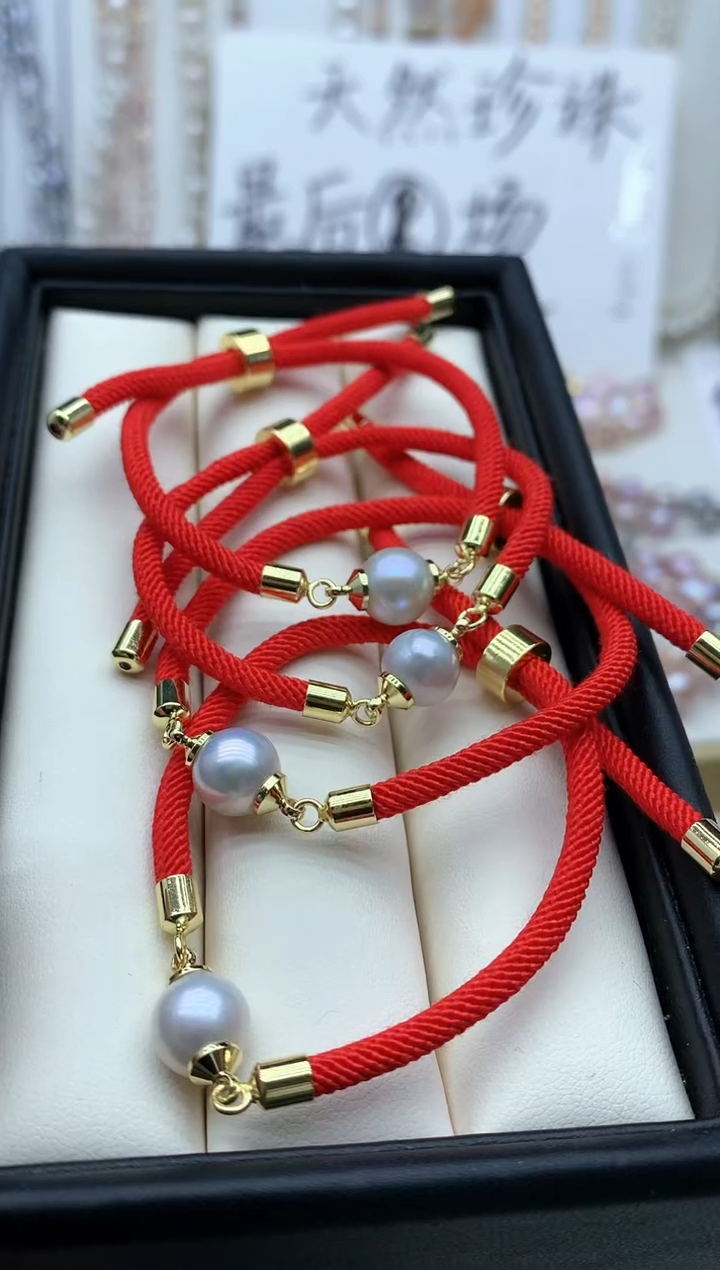 【闪购商品】淡水珍珠手绳合金多样性发其一非无暇