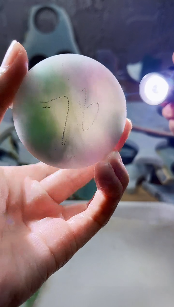 翡翠未镶嵌颈饰天然翡翠A货164