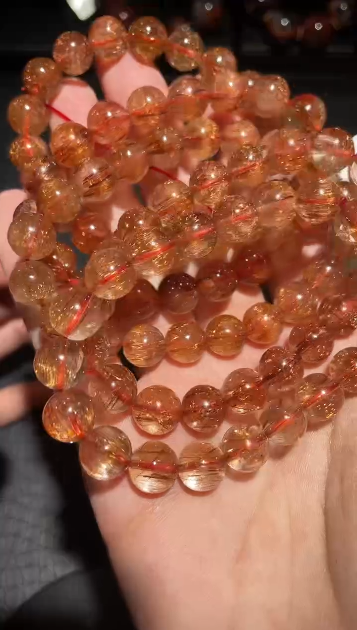 【闪购商品】水晶手链未镶嵌发晶单圈A10（多样性发其一）