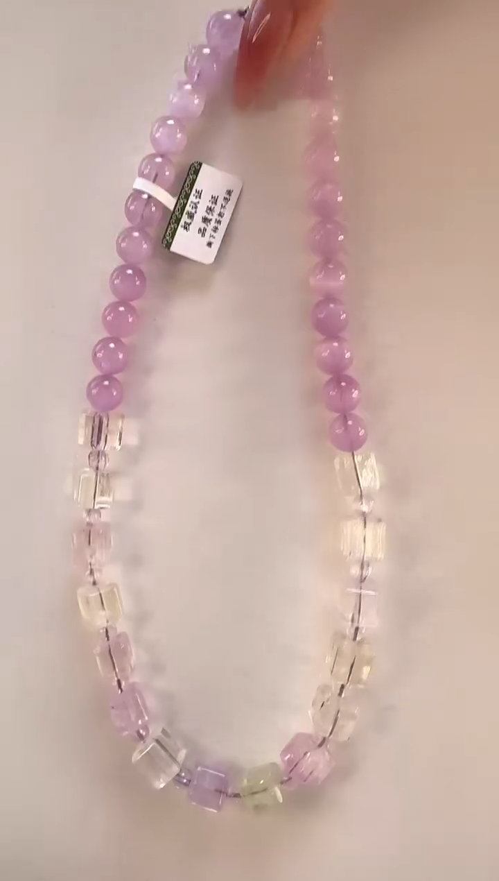 未镶嵌锂辉石颈饰E**n项链