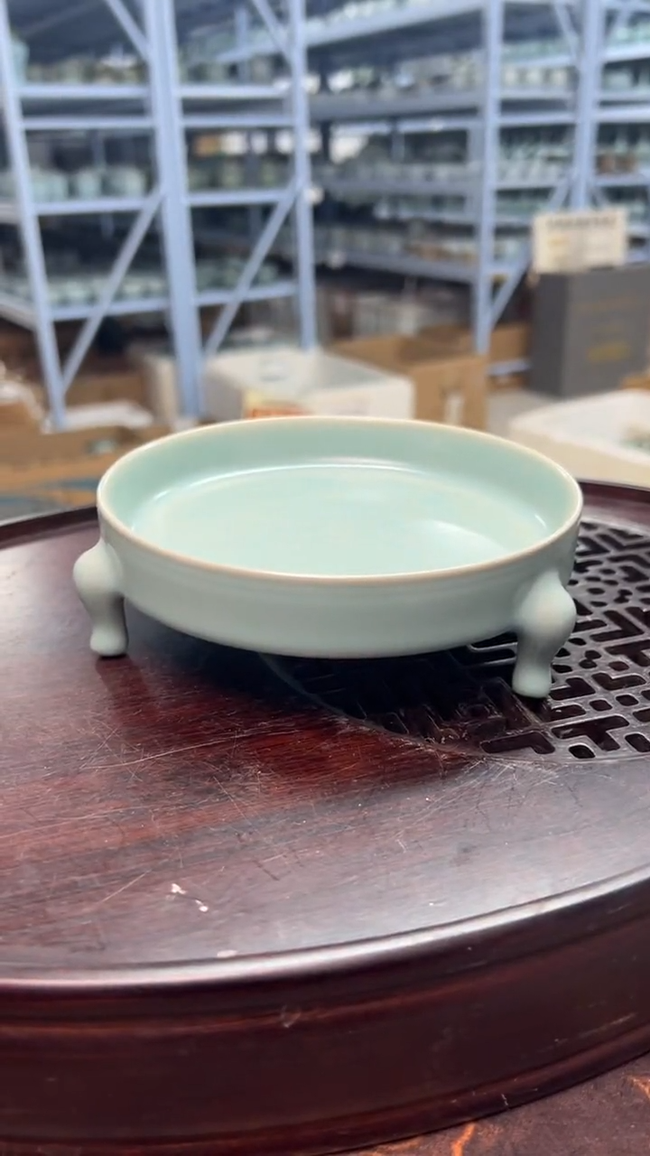 瓷片原产地原矿釉汝瓷