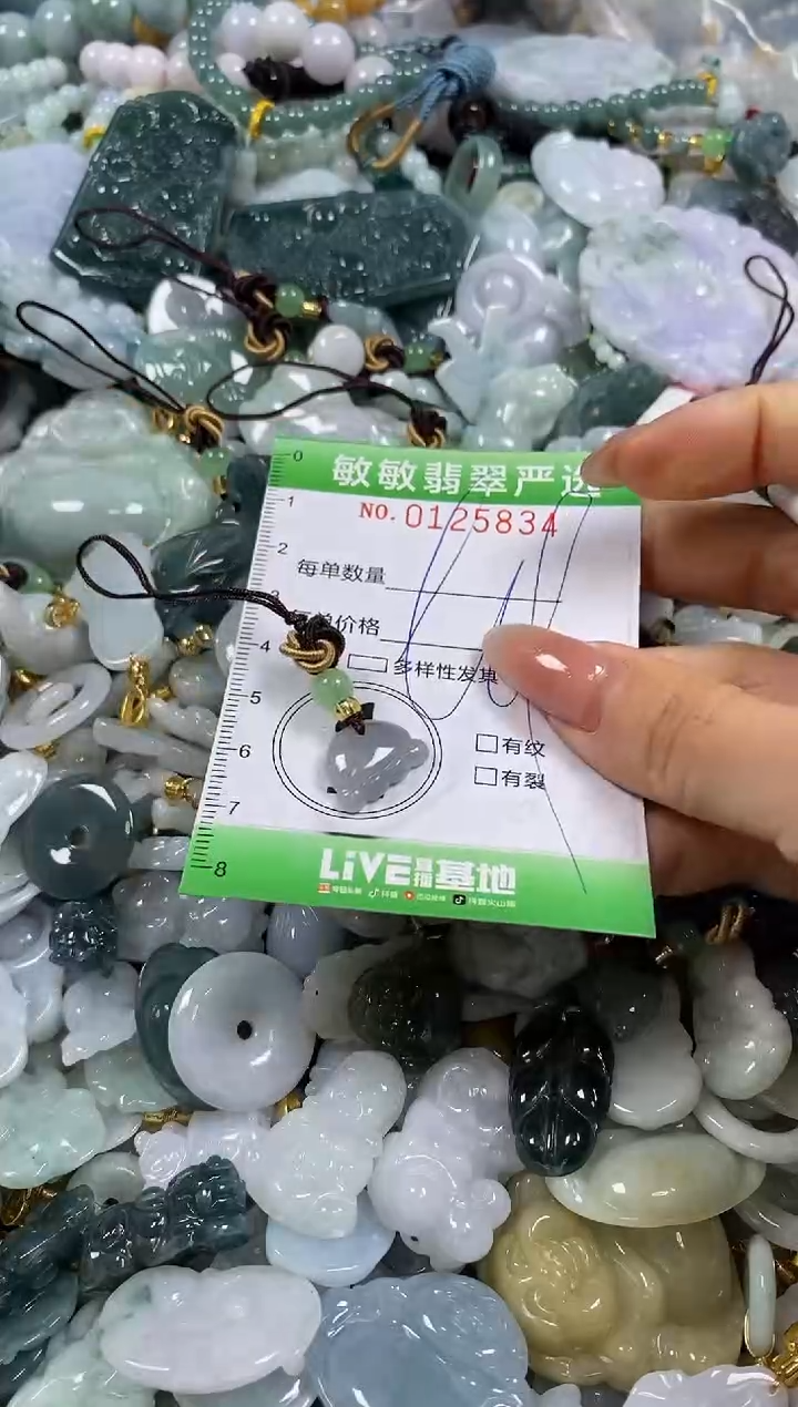 【闪购商品】翡翠颈饰未镶嵌闪购0125834