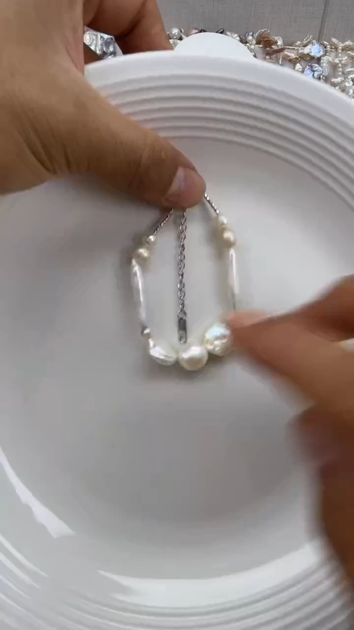 颈饰未镶嵌淡水珍珠1