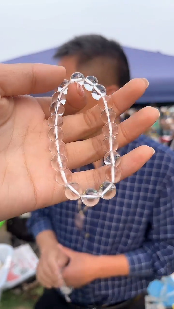 水晶手链未镶嵌天然AA手串多样性发一10mm