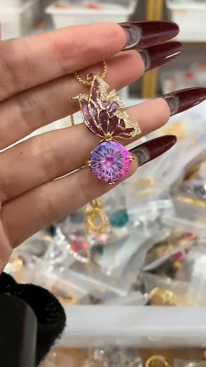 【闪购商品】合成钻石合金q784时尚气质饰品