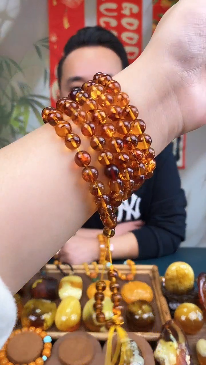 【闪购商品】琥珀裸石未镶嵌8m+基地发货 一物一证 顺丰包邮