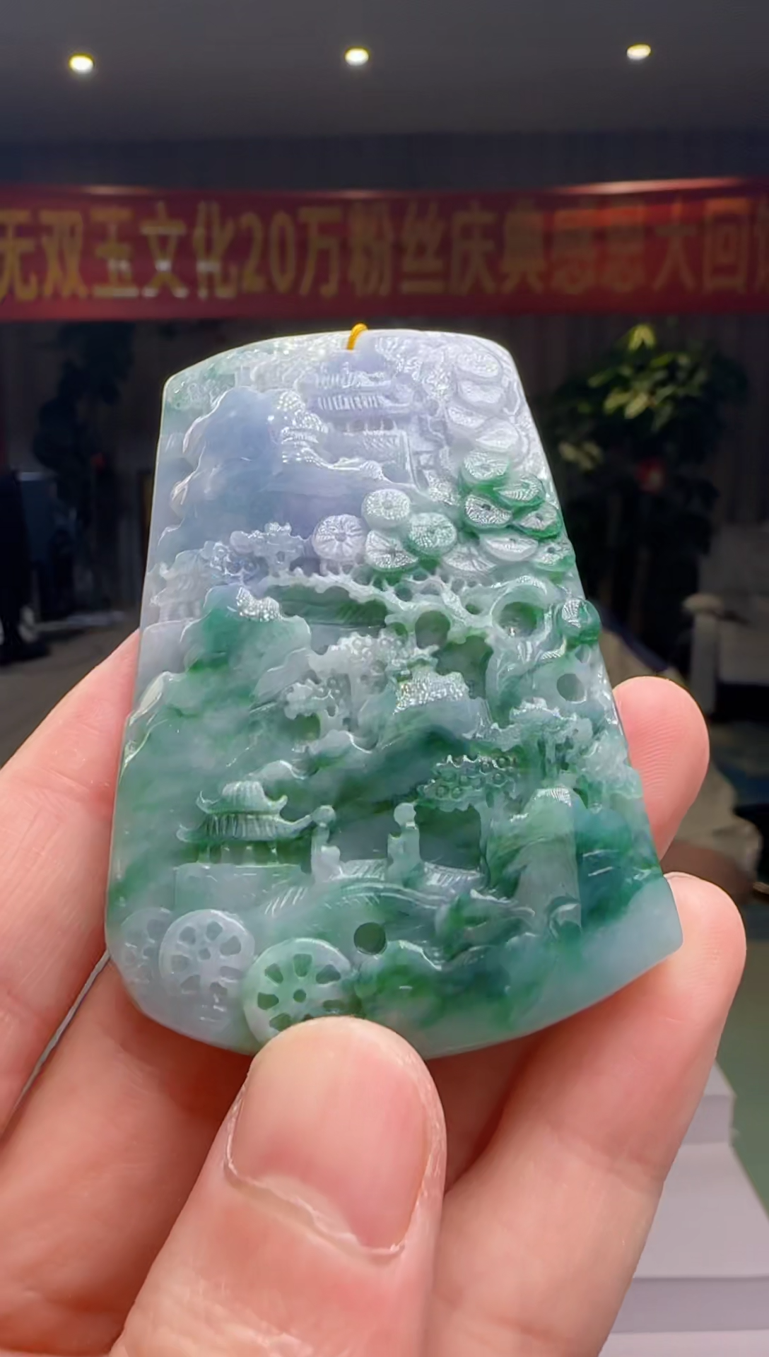 翡翠未镶嵌吊坠(不含链)DY@@960Q3J18539