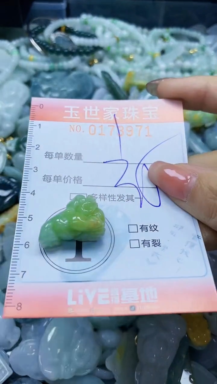 【闪购商品】翡翠颈饰未镶嵌闪购0173971