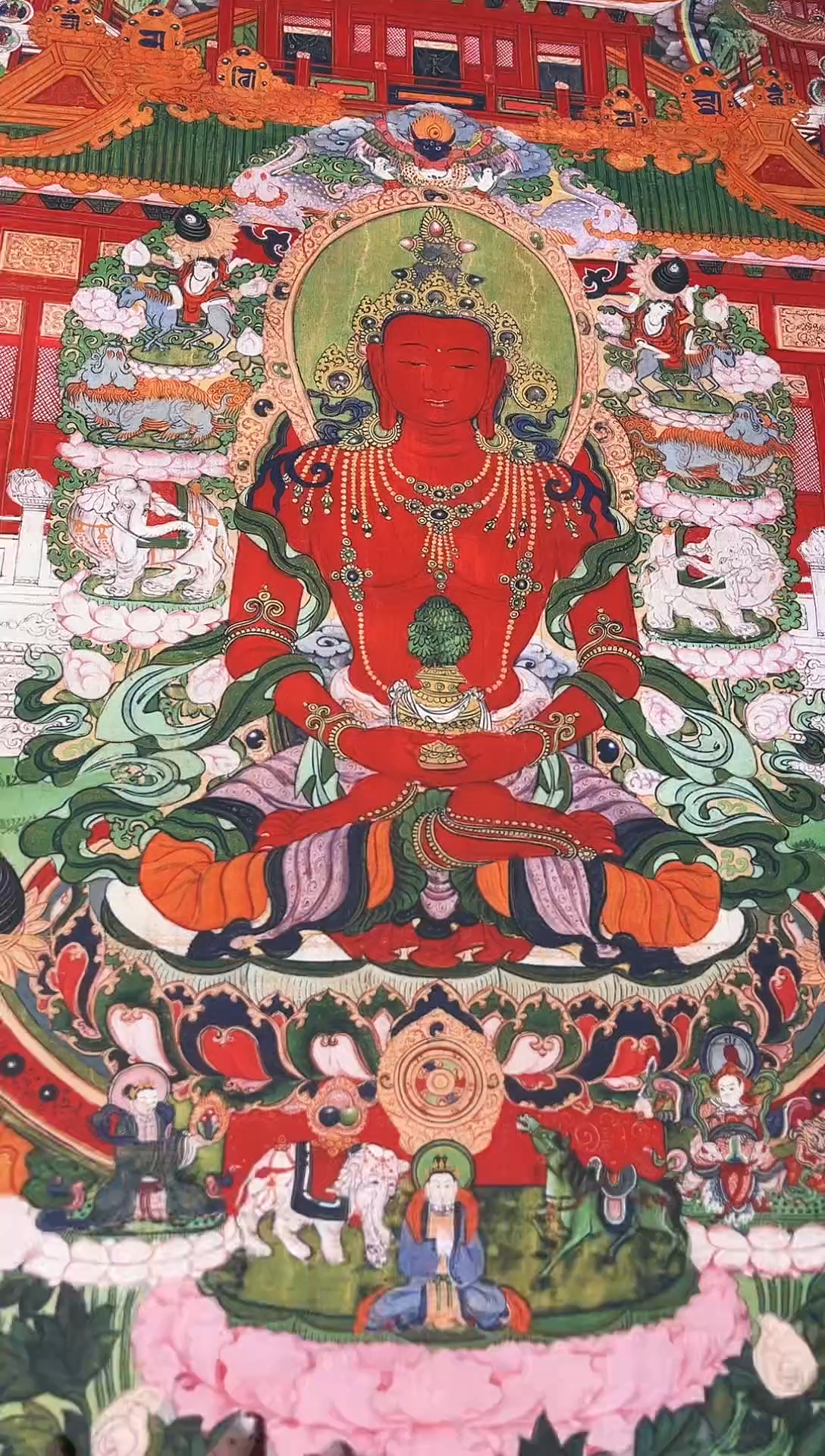 卷轴画东东唐卡tk16