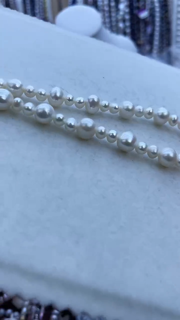 【闪购商品】淡水珍珠项链银S925镶嵌599