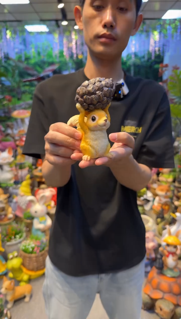 无花朵花园庭院摆件&00&