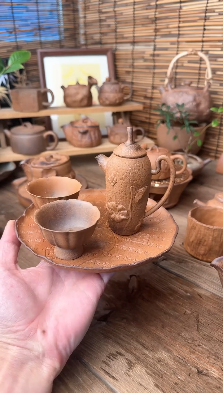 【闪购商品】原矿老岩泥茶具系列