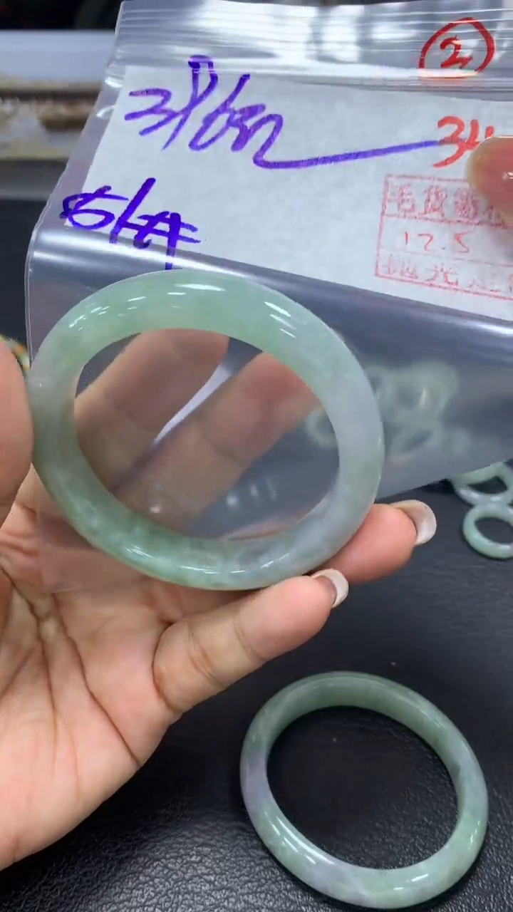 未镶嵌定制翡翠毛货需精细抛光+拍一发一+34