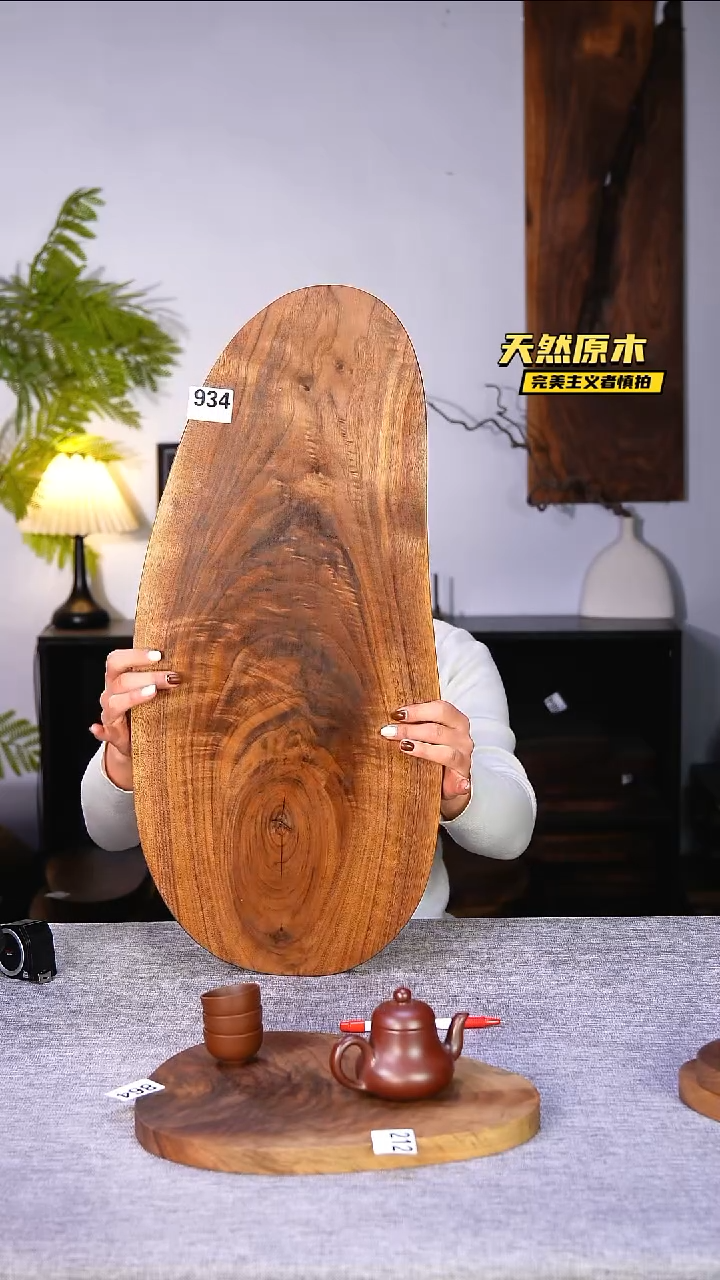 木北美黑胡桃原木.干裂疤结不属于商品质量问题完美主义者慎拍