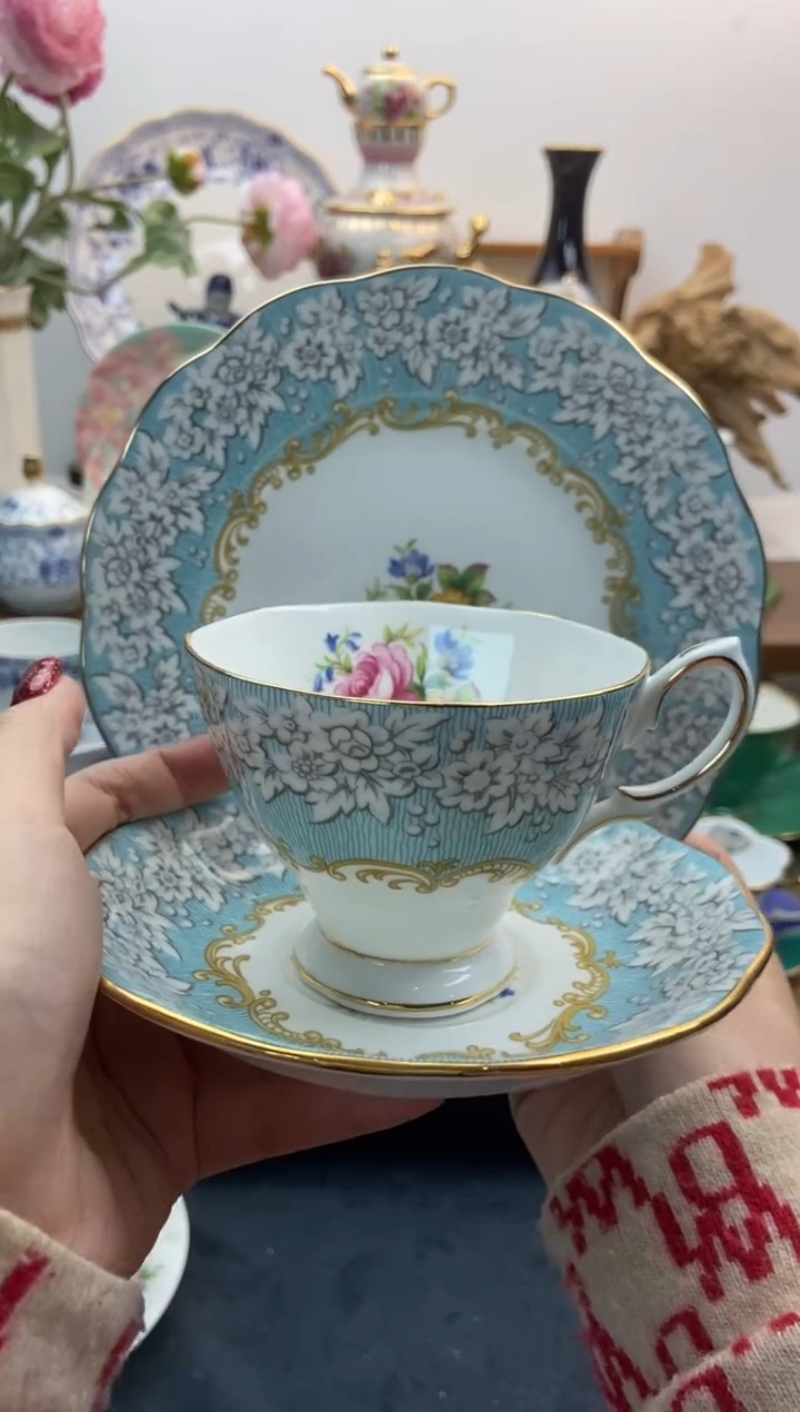 瓷片全新阿尔伯特三件套谨慎参拍，防伪帖撕毁无售后