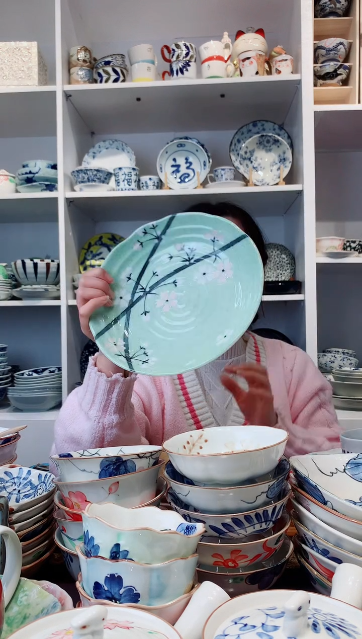 【闪购商品】钛合金日本进口樱花大盘