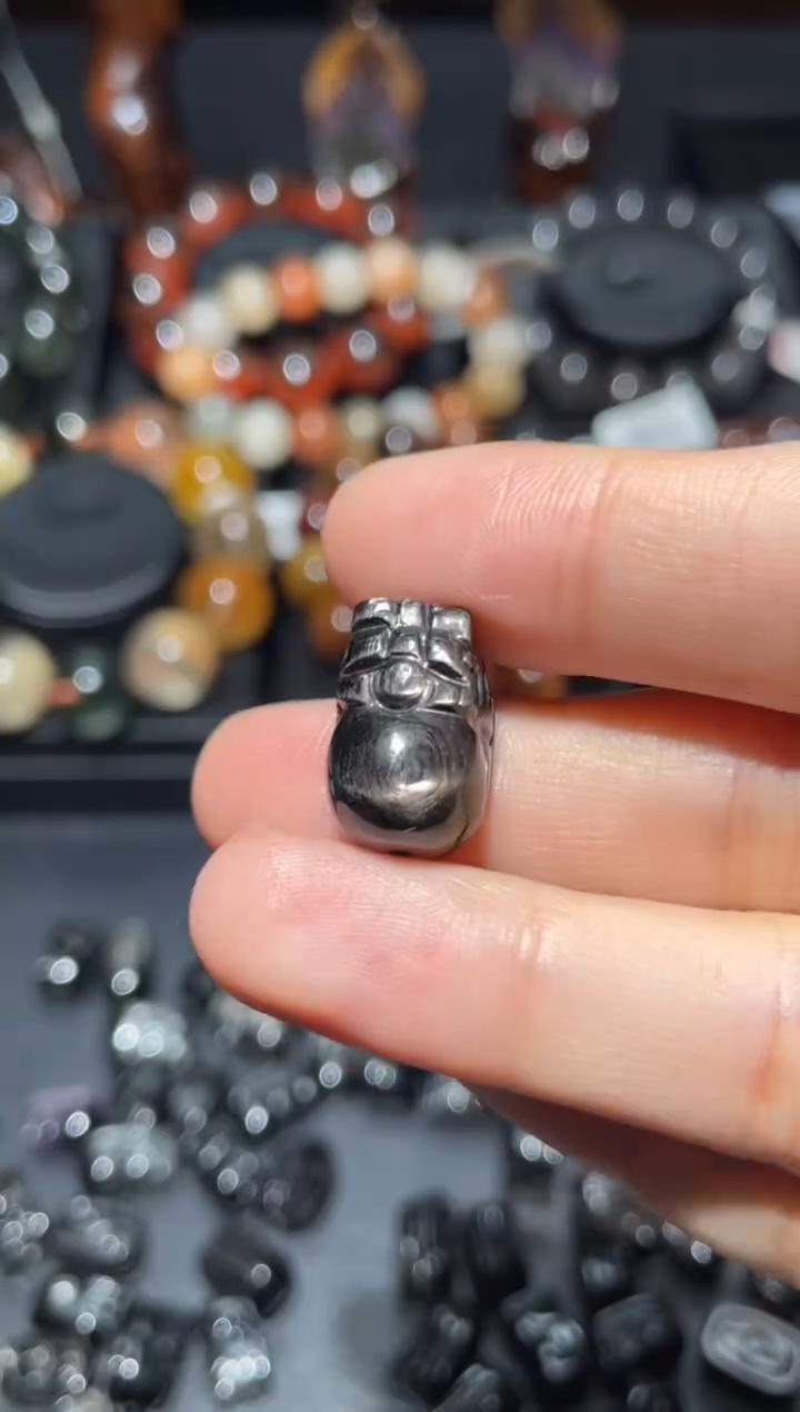 未镶嵌辉石手链美**生金运石