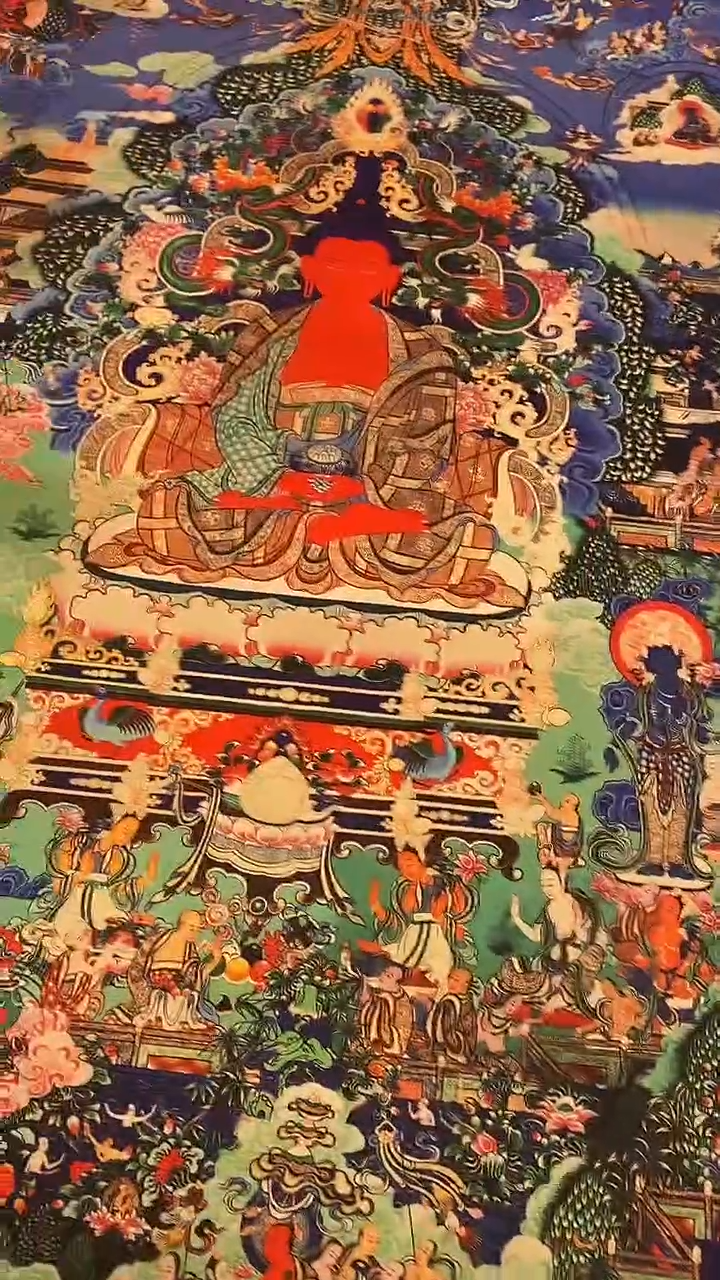 装裱画精美唐卡tk16047