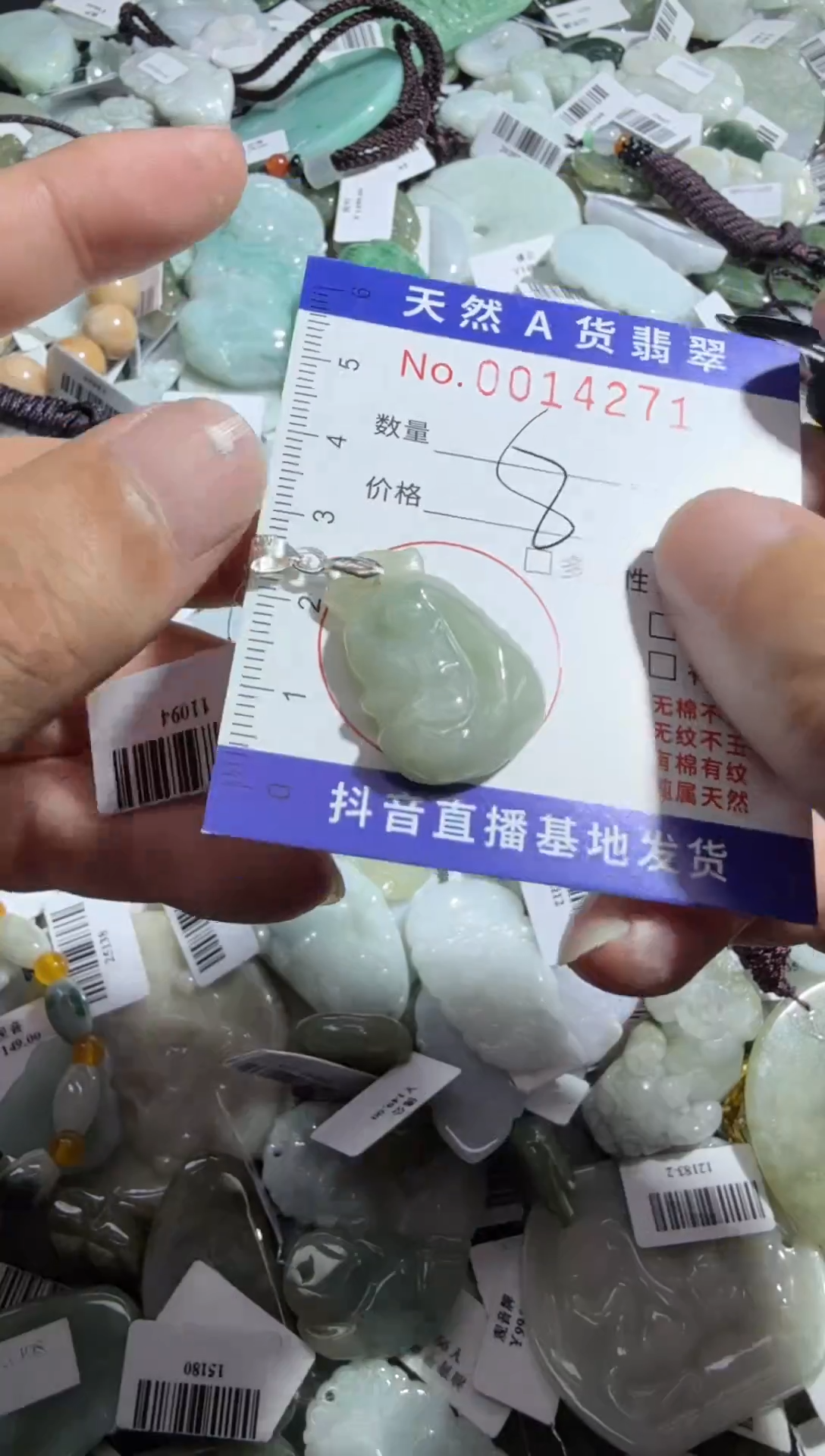 【闪购商品】翡翠颈饰未镶嵌00014271