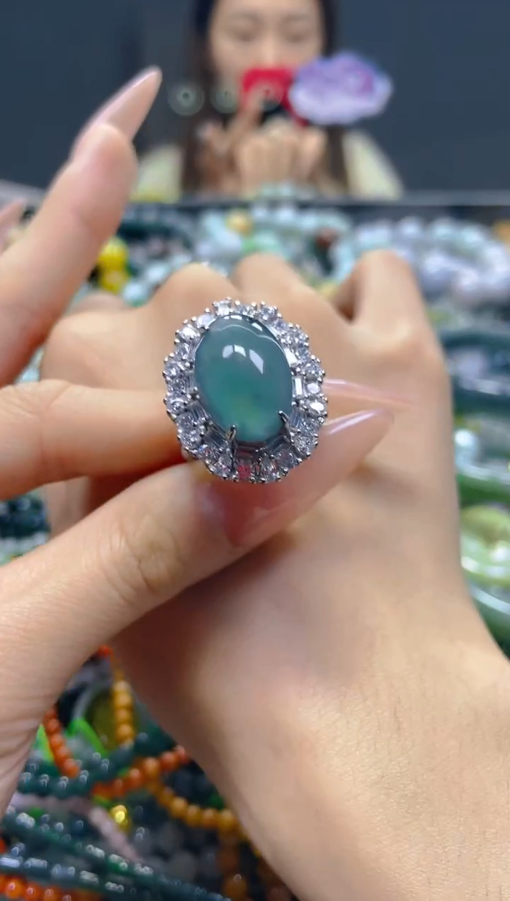 颈饰未镶嵌翡翠/J/翡翠A货，一件也是批发价