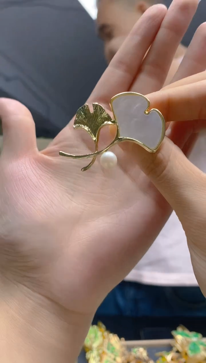 【闪购商品】淡水珍珠耳饰合金57珍珠饰品