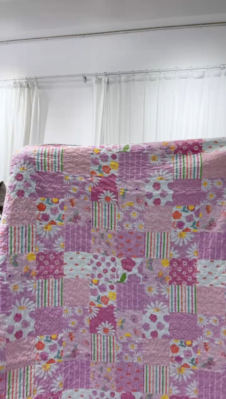 棉220*230纯棉床盖36号微瑕