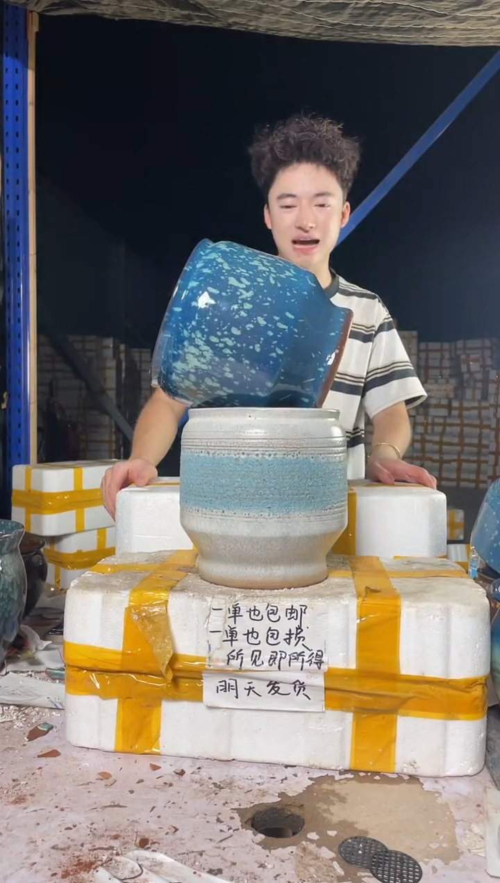 紫砂花盆宜兴紫砂粗陶花盆盆盆18/20