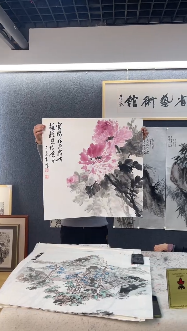 国画李鼎Y四尺斗方