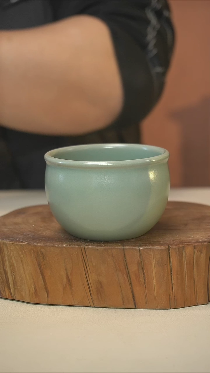 【闪购商品】君子汝瓷福利款缸杯156