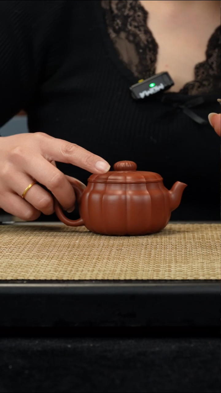 紫砂茶壶赵庄筋纹和韵170cc