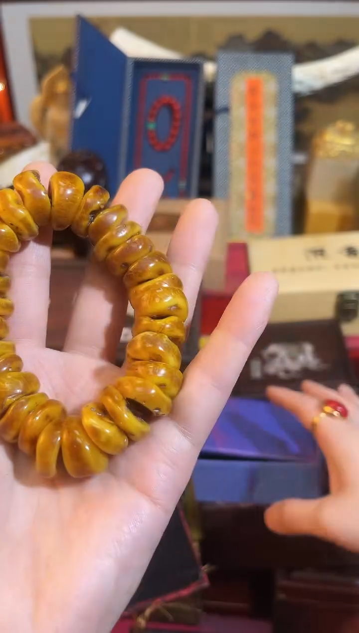 【闪购商品】蜜蜡手链未镶嵌56业业业业业业业业