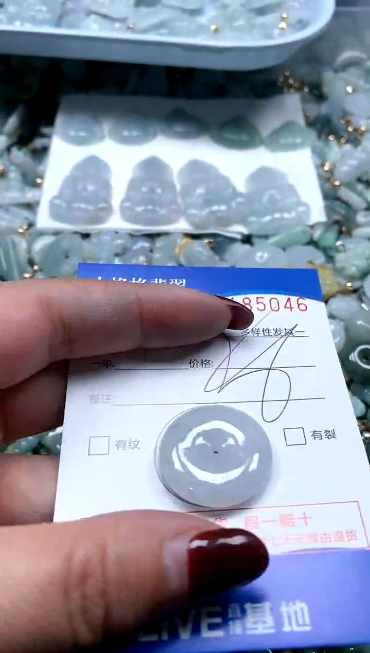 【闪购商品】翡翠颈饰未镶嵌闪购商品0185046