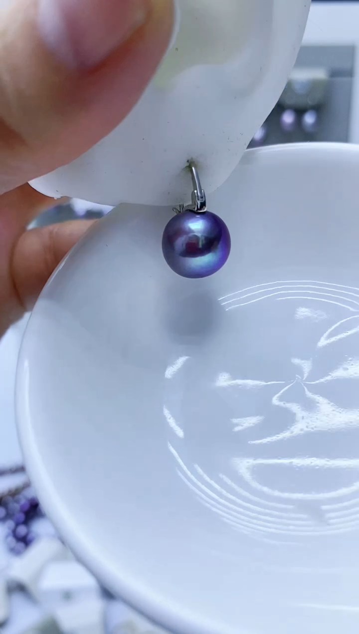 【闪购商品】淡水珍珠耳饰银S925镶嵌179