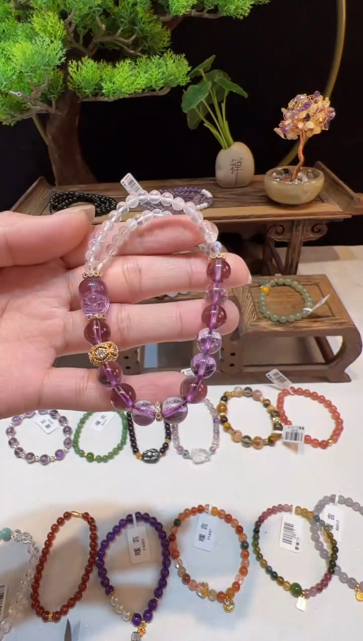 【闪购商品】水晶手链未镶嵌手饰@@