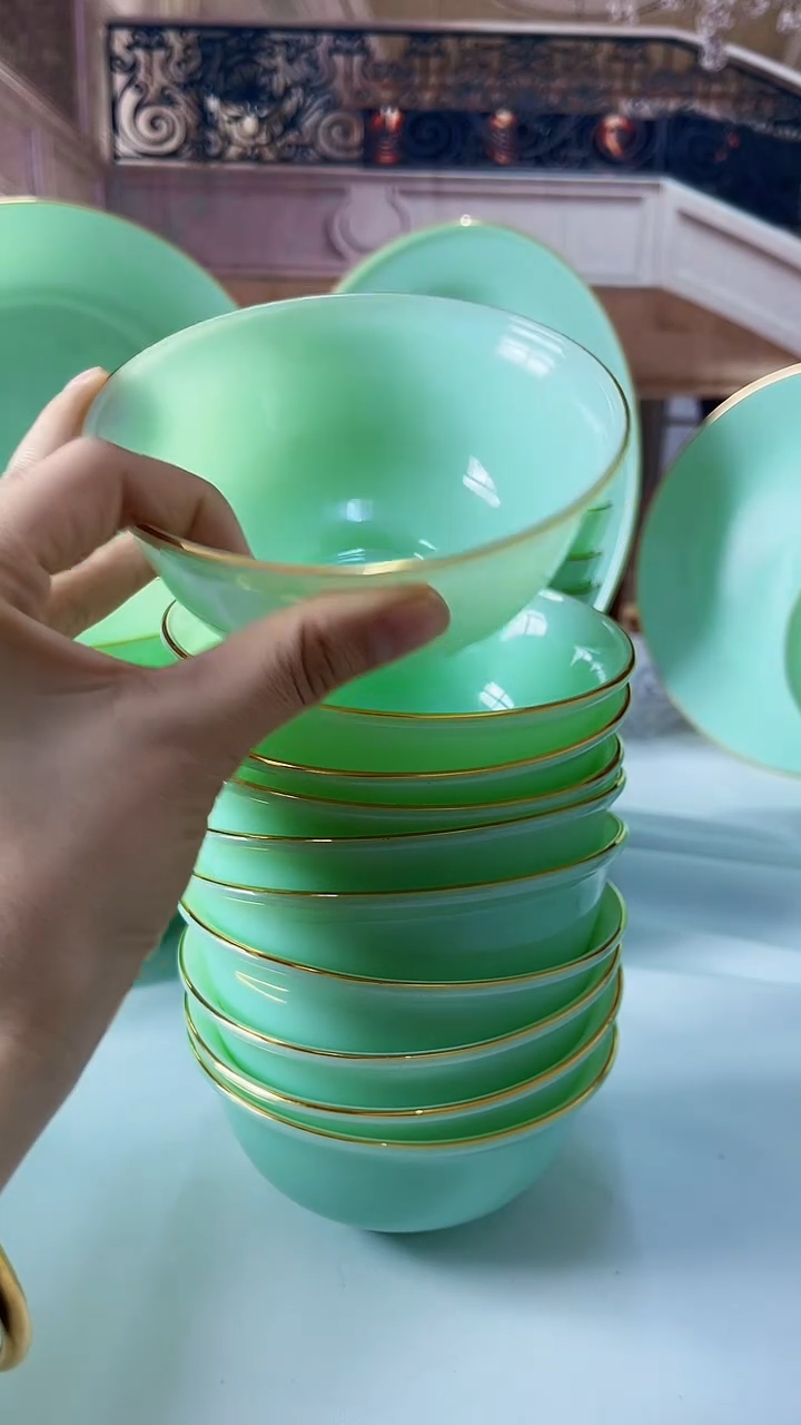 【闪购商品】...4.5英寸玉瓷碗10个口径11.5厘米