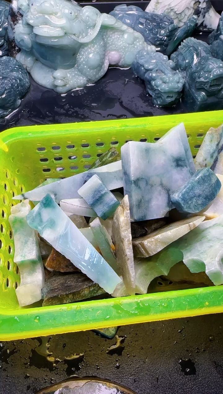 颈饰未镶嵌翡翠小*86